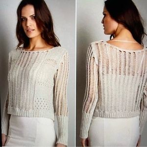 Free People Goccia Multicolor Open Knit Sweater